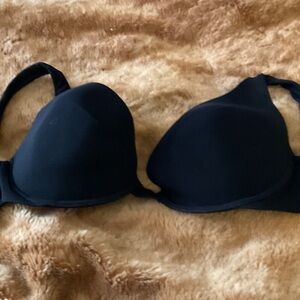 LA PERLA BLACK BRA 36c mesh sides